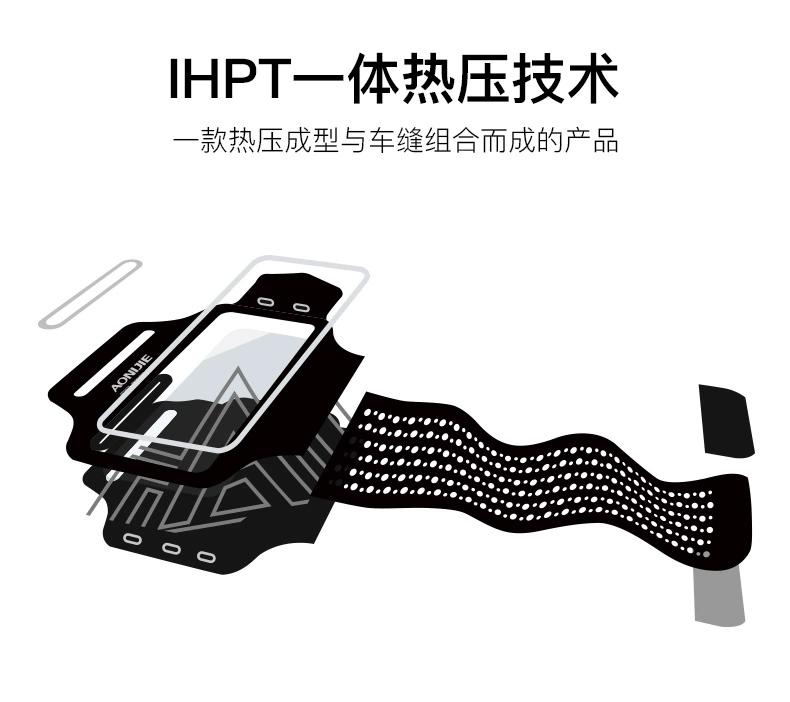Chạy điện thoại di động cánh tay túi người đàn ông và phụ nữ có thể chạm vào màn hình ngoài trời cánh tay tập thể dục thể thao túi táo 8x Huawei túi xách