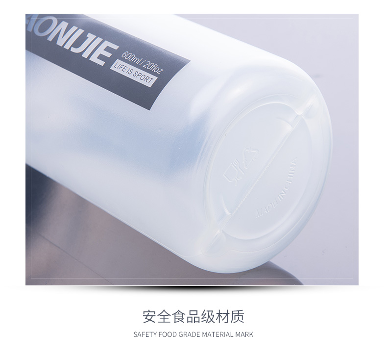 Onijie chạy thể thao chai di động thể dục cup ngoài trời marathon cưỡi đi bộ đường dài chai nước đi bộ chai nước bình nước thể thao lock&lock 650ml