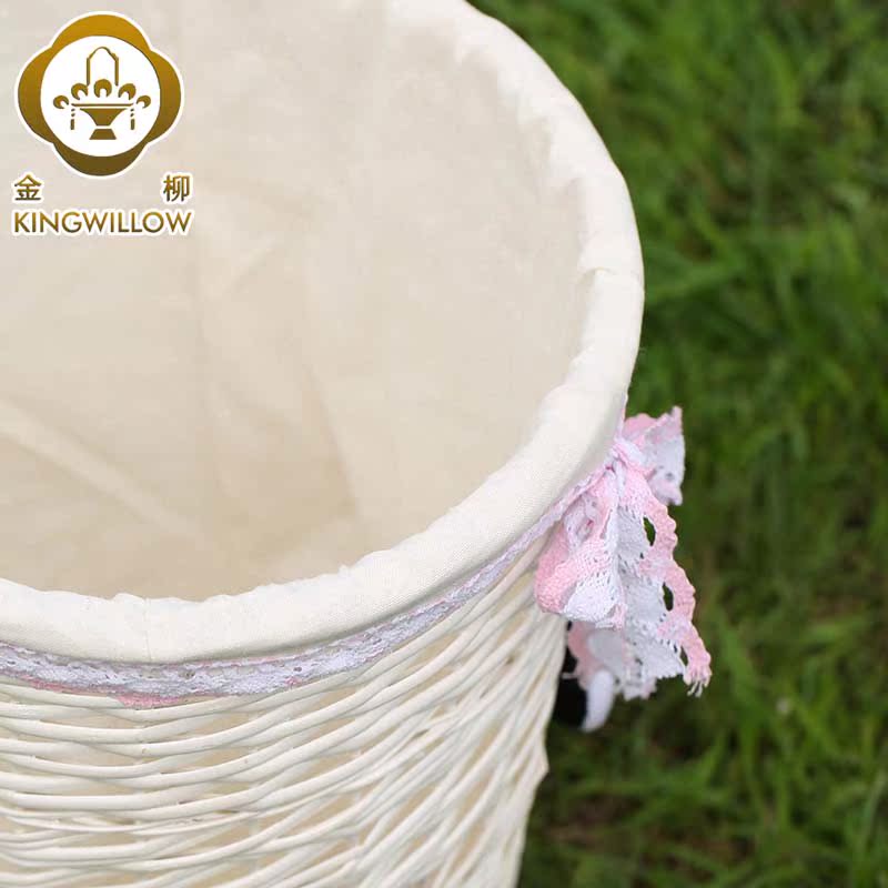 Купить Корзина для белья Золото Ива домой ротанг грязный одежда ящик ...