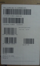 National Insurance 252663-B33 HP Mod PDU 32A PDU 252636-001 191581-002