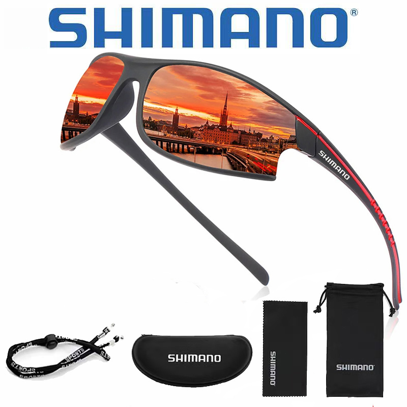 Shimano/Shimano Professional Fishing Polarized Glasses, Ultra-Light and Comfortable, Suitable for Platform Fishing, Lure Fishing, Sunglasses, Driving Sunglasses