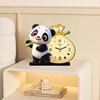 Living Room Decorative Clock Pendulum Clock Modern Simple Panda Cute Clock Table Clock 2025 New Creative Desk Clock Display