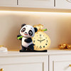 Living Room Decorative Clock Pendulum Clock Modern Simple Panda Cute Clock Table Clock 2025 New Creative Desk Clock Display
