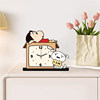 Crayon Shin-Chan Silent Wall Clock Decoration Restaurant Cartoon Clock Living Room Clock No-Drill 2025 New Model Table Clock