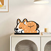 Cute Corgi-Shaped Desk Clock, Creative Desktop Clock, Home Decoration Ornament, 2026 New Model Decorative Clock