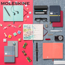 Moleskine notebook Two-go horizontal blank combo notebook Woven Hand account medium notepad