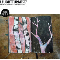 German lighthouse leuchtturm1917 drawing book Pure White Paper picture text sketch book A5 pocket type A6 painting