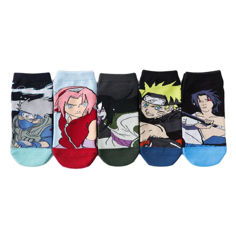 European and American Spring and Autumn Naruto Short Socks Spring Men and Women Big Children College Students Personalized Trendy Boys Anime Naruto