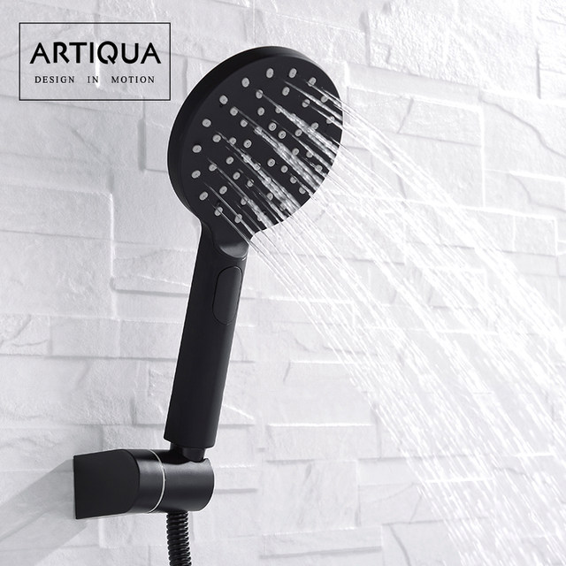 Artiqua Handheld Shower Head 3-Function Spray Nozzle Shower Head Bath Handheld Shower Set