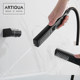Artiqua Handheld Shower Head 3-Function Spray Nozzle Shower Head Bath Handheld Shower Set