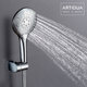 Artiqua Air Injection Shower Head Pressurized Handheld Shower Head Oxygenated Showerhead Set