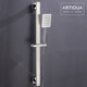 Artiqua Shower Lift Rod 304 Stainless Steel Adjustable Shower Head Bracket Brushed Finish