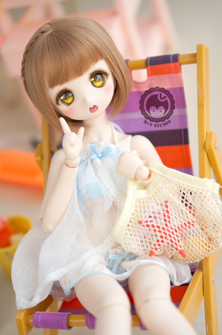 (Meow House) Fruit Soda Summer Cool Bikini Small Pajamas Swimsuit 4 Points BJDSDMMDD Spot Baby Clothes