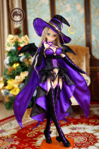 2019 Halloween-Silver Moon Witch 3 points DD holiday limited set baby clothes black box card