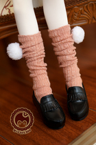 (Meow house)Cute hair ball bubble socks Calf socks Uniform socks 3 points 4 points BJD SD DD baby clothes