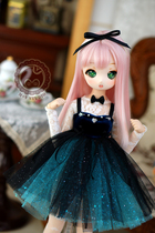 (Meow house)Star little dress daily velvet mini dress BJDMSD 4 points giant baby MDD baby clothes