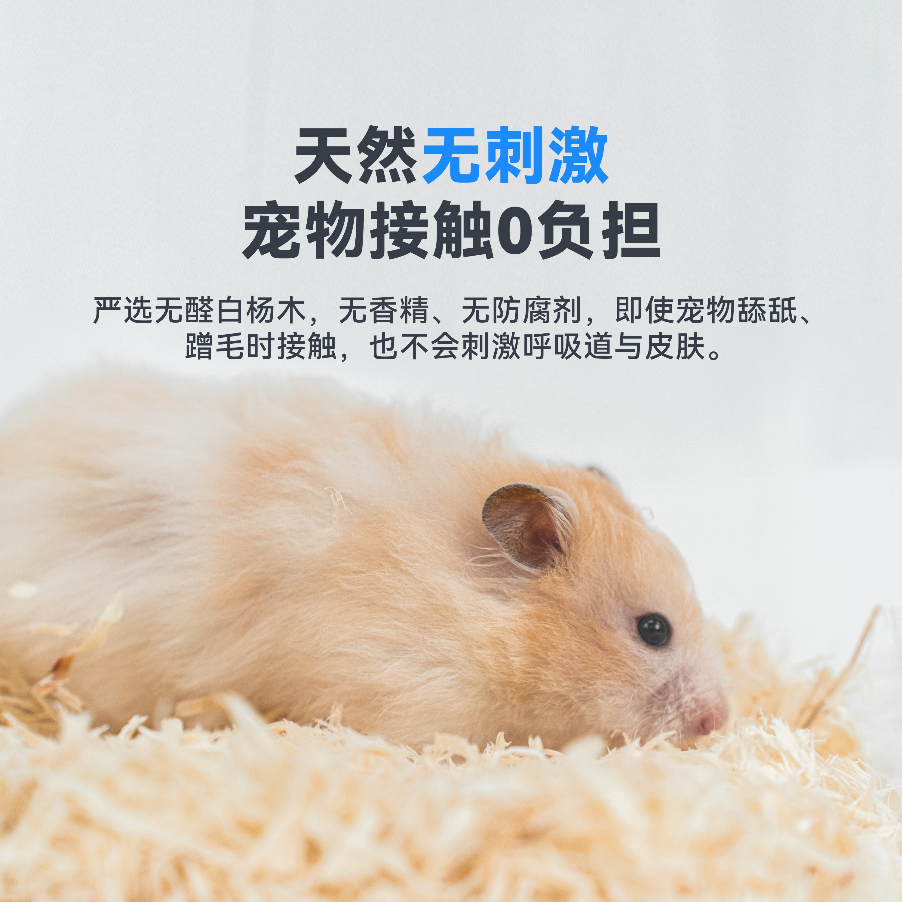 达芬奇黑洞白杨木绒木屑蛇用仓鼠龙猫兔子木屑动物冬眠保温垫料 detail 1
