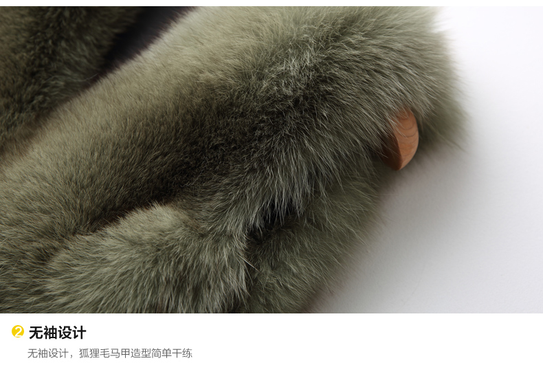 Manteau de fourrure femme ZQQZ - Ref 3173982 Image 22