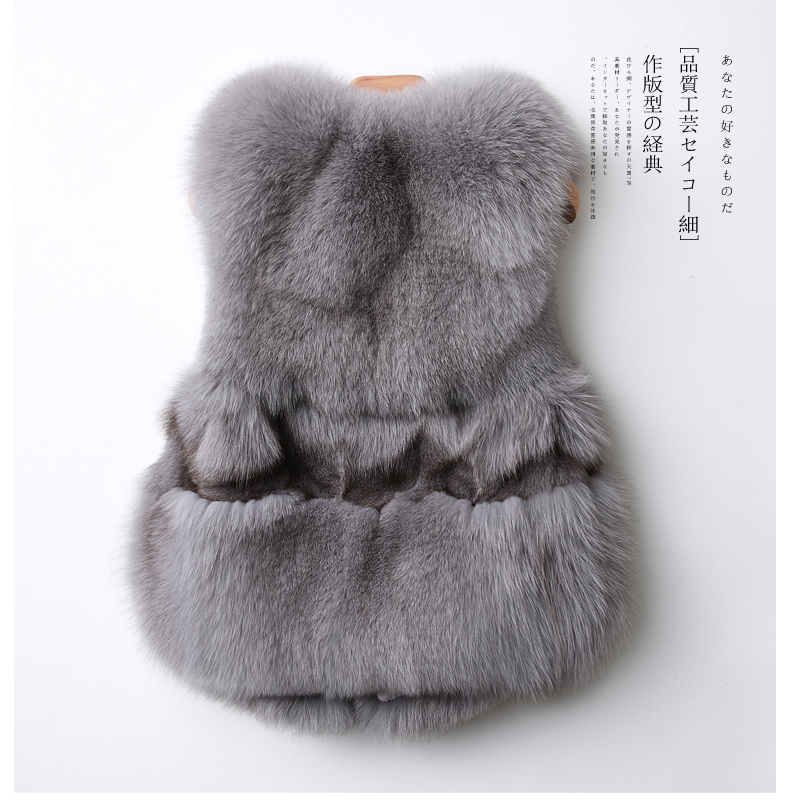 Manteau de fourrure femme ZQQZ - Ref 3173982 Image 18