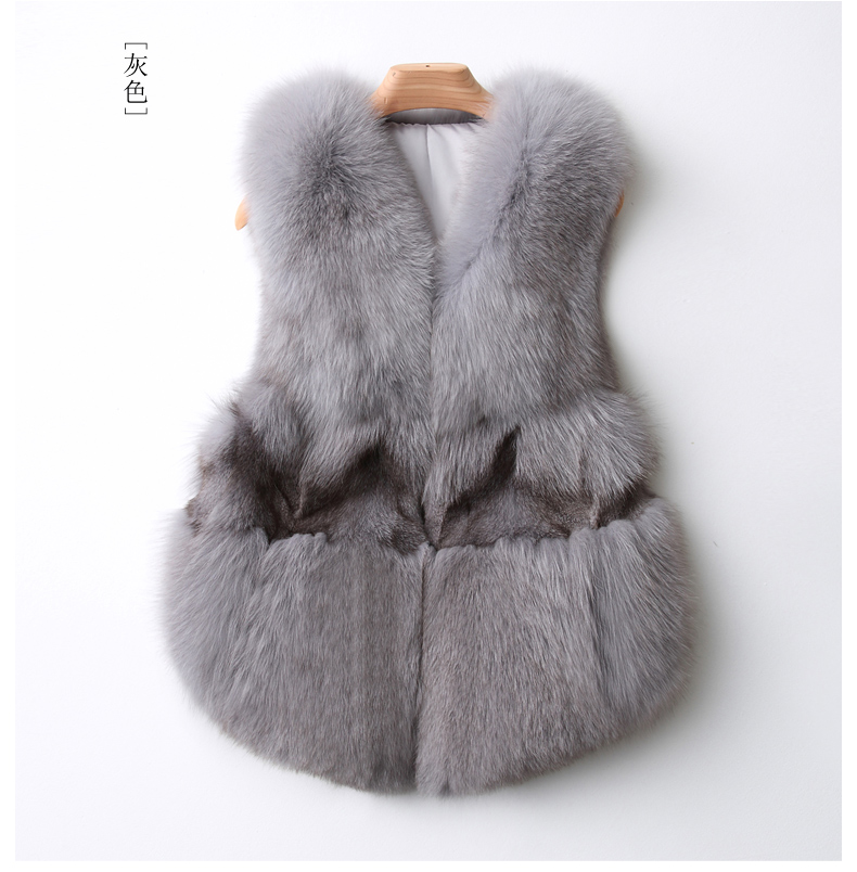 Manteau de fourrure femme ZQQZ - Ref 3173982 Image 17