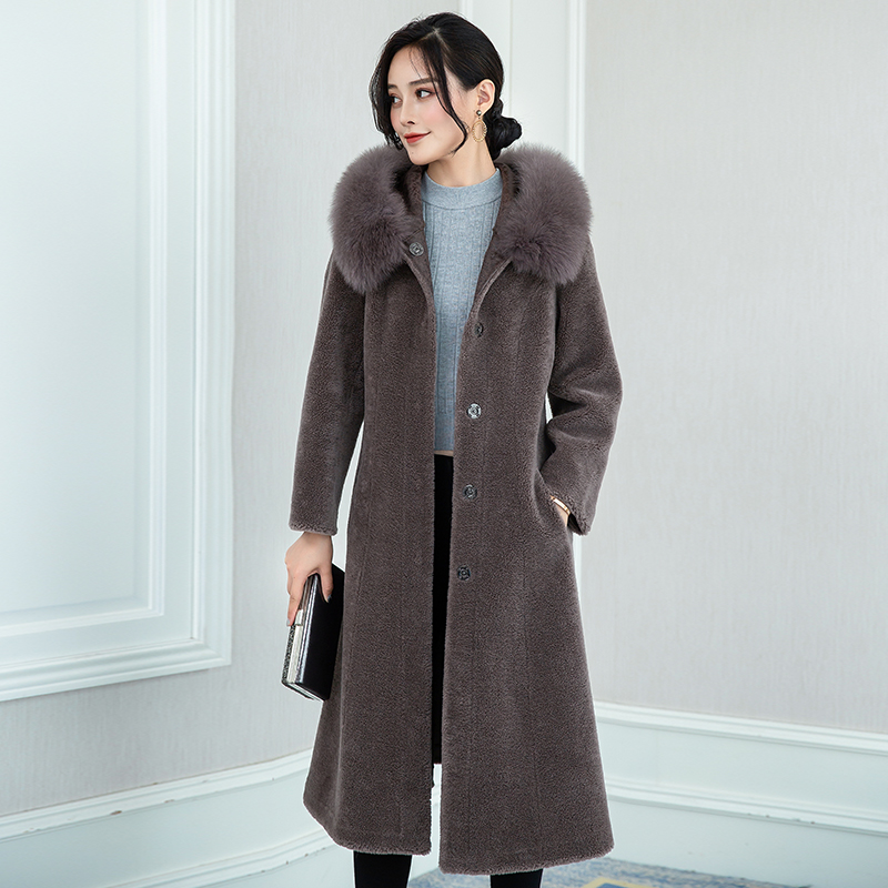 Manteau de fourrure femme ZQQZ - Ref 3173852 Image 5