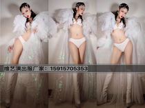 Bar gogo performance clothing female nightclub party girl sexy bikini atmospheric mesh jacket