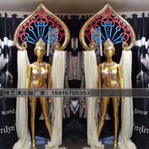 Viart Nightclub Bar Dj Female Singer Dance Stage Guest Walk Show Performance Gogo Upscale 100 Yarn Act Out