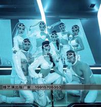 Bar men and women gogo performance clothes djds nightclub party party girl sexy hip-hop suit