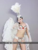 Christmas Bar Gogo Play Out Women Dj Nightclub Christmas Party Party Girl Sexy Atmospheric Suit