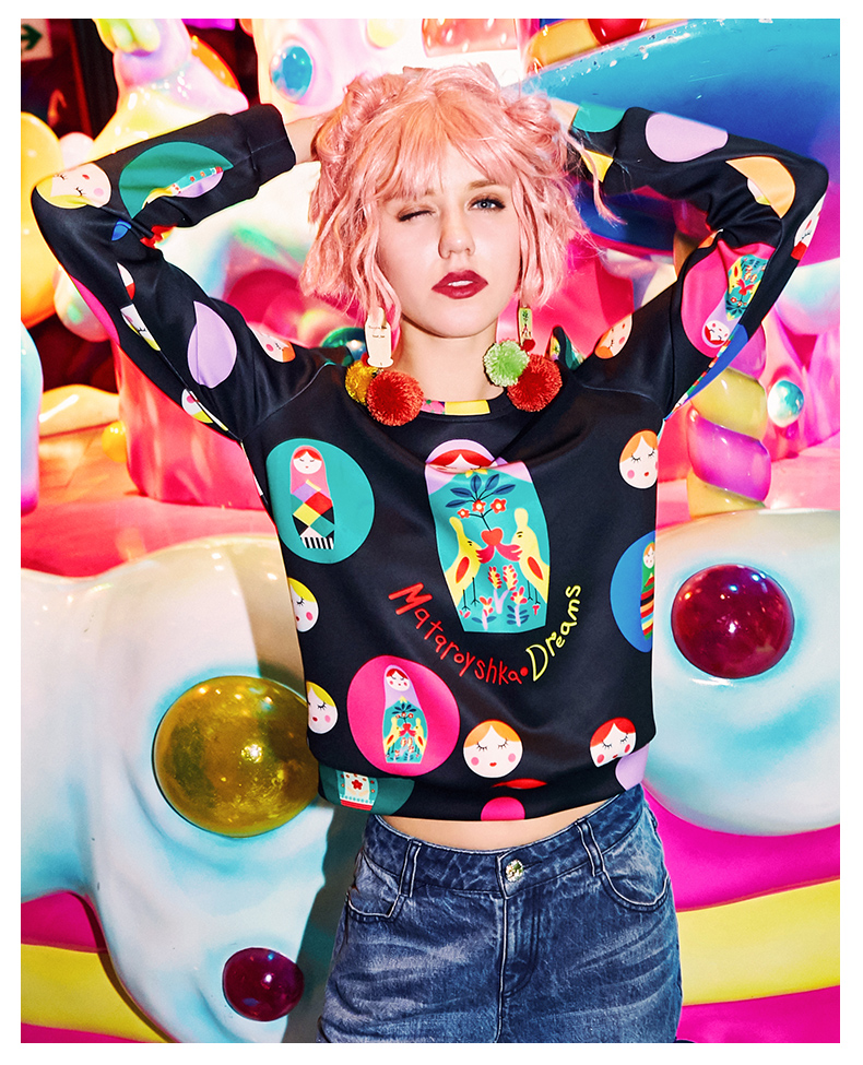 Sweatshirt femme MAXMARTIN    - Ref 3217617 Image 21