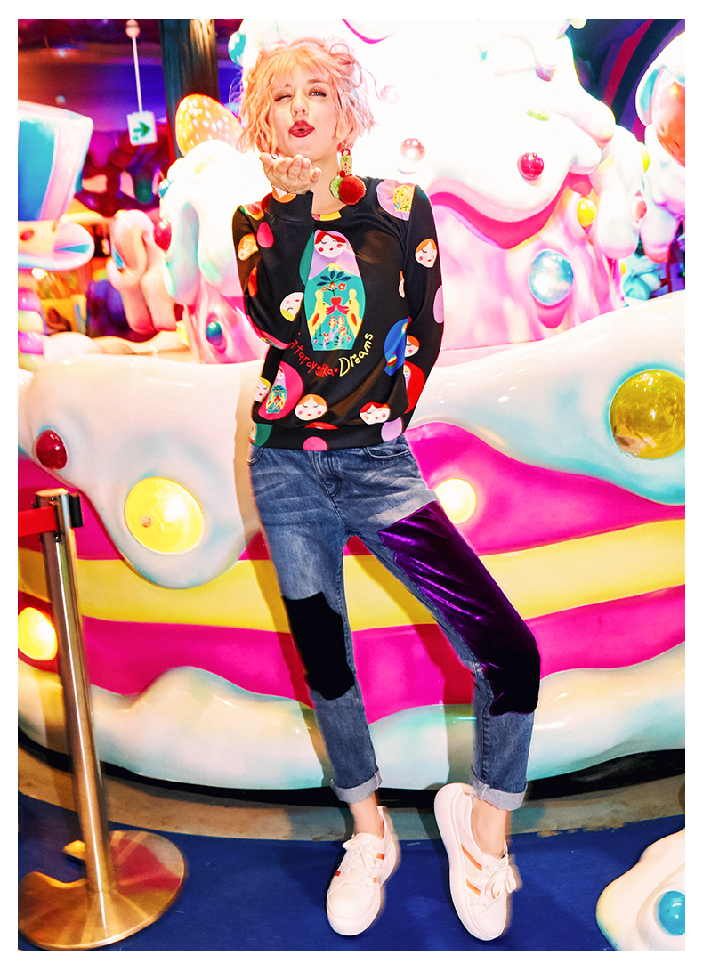 Sweatshirt femme MAXMARTIN    - Ref 3217617 Image 20