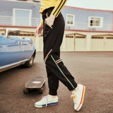 Tide, осенние черные штаны, повседневные брюки, 2020, в корейском стиле