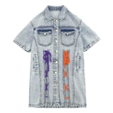 Tide, осеннее модное платье, джинсовая юбка для школьников, в корейском стиле, коллекция 2021