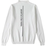 Свитер, приятный телу демисезонный трикотажный лонгслив, 2019, оверсайз