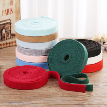  1cm2 5cm3 8 non-woven wool felt webbing bow material bouquet DIY plush non-woven ribbon