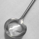 旺利来 Скелетная ложка из нержавеющей стали Большой скелет длиной -1 метра длиной 1 метра, жареная ложка, кафетерий кухонная лошадь, ложка, отели отели