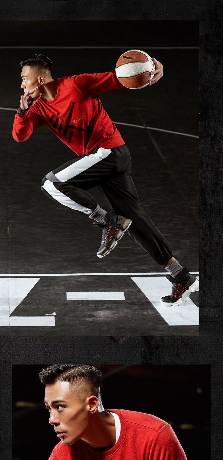 Áo len thể thao Anta cộng với nhung nam 2018 mùa đông mới áo thun KT tay dài chạm đáy 15841703 áo khoác hoodie có dây kéo