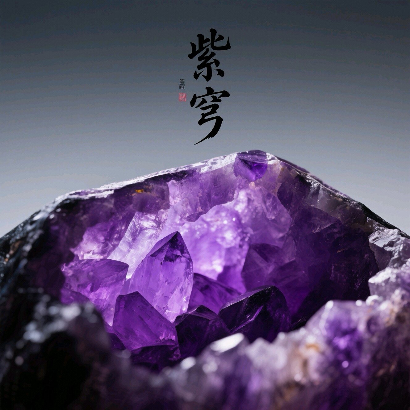 紫晶山庄矿区优选紫晶洞