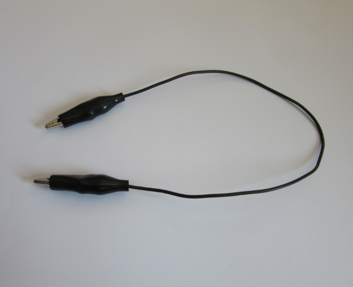 Double head crocodile clip wire short circuit tersoft silicone wire 26AWG high temperature resistant 200 degrees red black optional