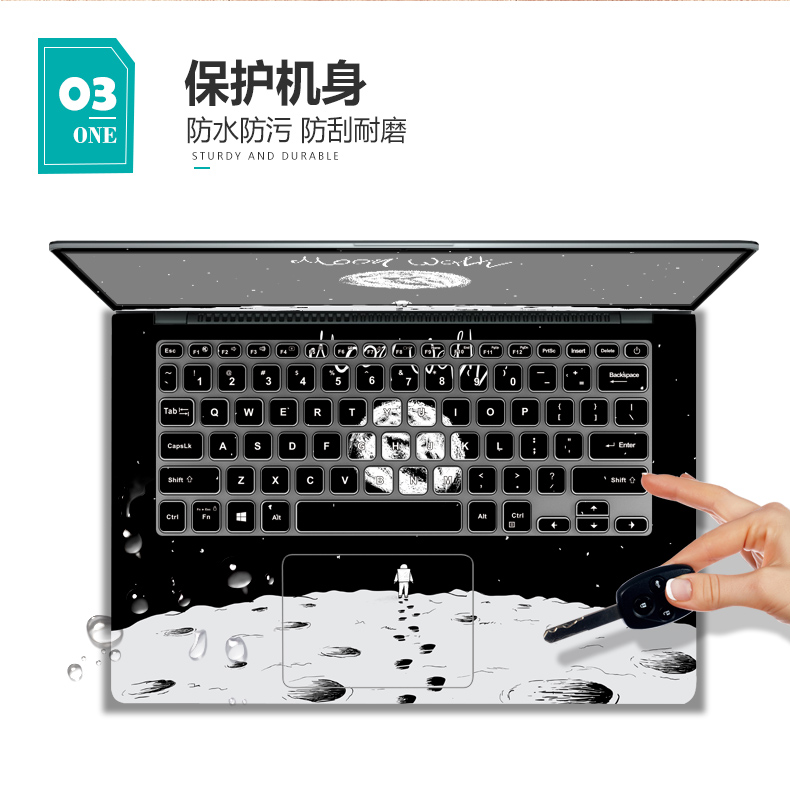 Ốp lưng máy tính xách tay siêu nhỏ ASUS Lingyao 3 15,6 inch Giấy dán tường S5300U K505B A505Z C520U phụ kiện nhãn dán máy tính S5100U U5100U màng bảo vệ đầy đủ