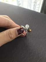 fetal hair souvenir diy homemade fetal hair ring supreme treasure same style sterling silver ring souvenir