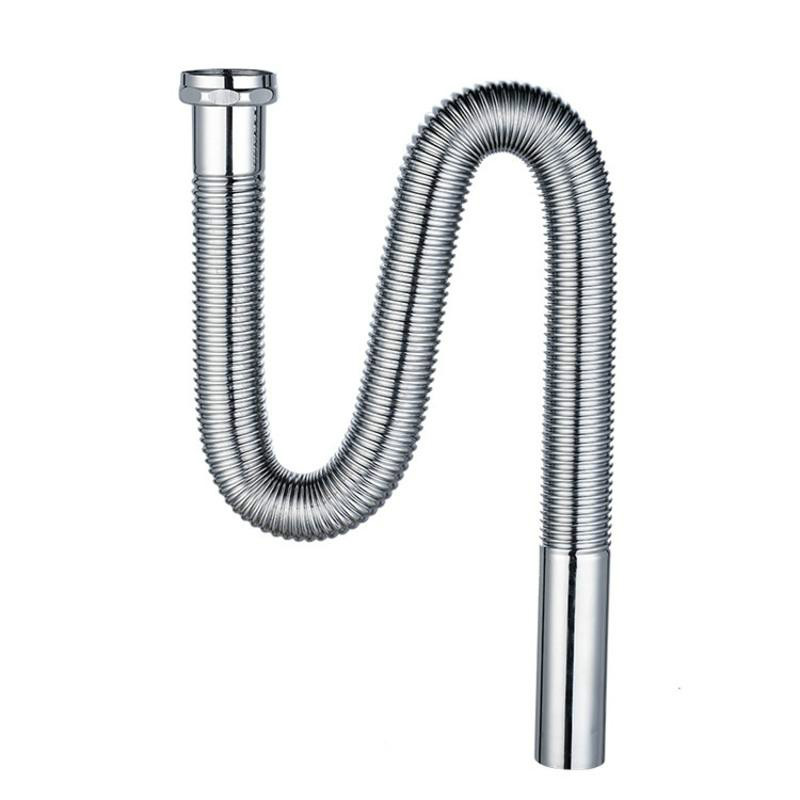 Full copper corrugated surface basin Lower water pipe Terra basin washbasin drain pipe Euro Lower water pipe