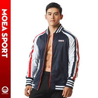 Ink Cube Jacket Men Casual Tide Pilot Men Men Jacket mùa thu và mùa đông Thể thao Thanh niên Quần áo bóng chày Mặc áo khoác bóng chày da