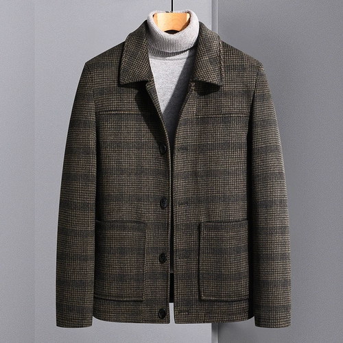 Утепленная куртка для отдыха, для среднего возраста, свободный крой