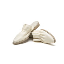 Clear Cabin 228 Spring Summer New Dermis Mueller Shoes Baotou Slippers Female Outwear Tight Folds Semi Tug Women Shoes