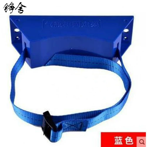 Лабораторный фиксированный кронштейн газовый цилиндр ABS Пластиковый стальной цилиндр воздушный шкаф с фиксированной полкой кислородной цилиндр против веревки 40L веревка