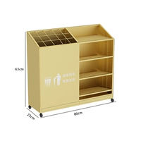 Тип A, золотой, среднего размера, 80 см, вмещает 15 длинных зонтов и 33 коротких зонта.