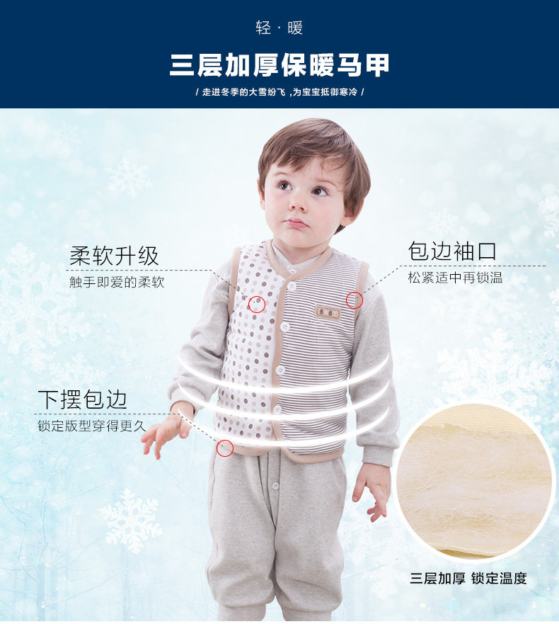 Gilet enfant en Toile de coton - Ref 2070546 Image 7