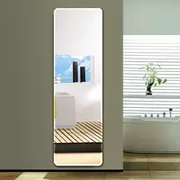 Gương nhà tường treo phù hợp gương phòng ngủ ký túc xá cơ thể tường gương lớn sàn gương dán thay đồ áo giữ nhiệt