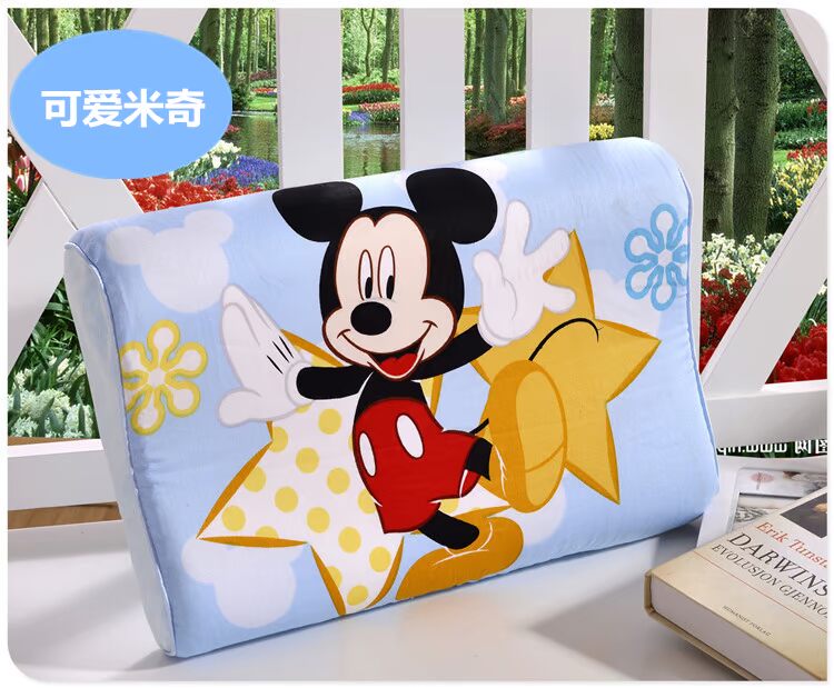 Bộ nhớ Disney gối bông trẻ em gối bông gối hoạt hình gối chậm phục hồi học sinh mẫu giáo gối nhỏ goi chu u